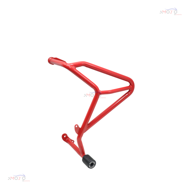Upper Lower Crash Guard With Sliders (red) For V Strom